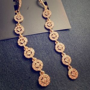 Givenchy Bronzetone Earrings